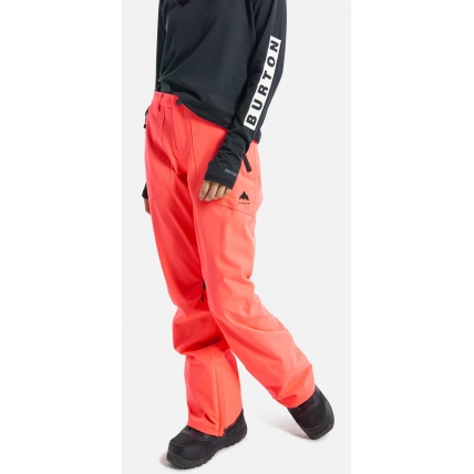 Burton Vida 2L Stretch Tetra Orange Womens Snow Pants